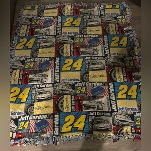 Jeff Gordon Handmade Fleece Blanket